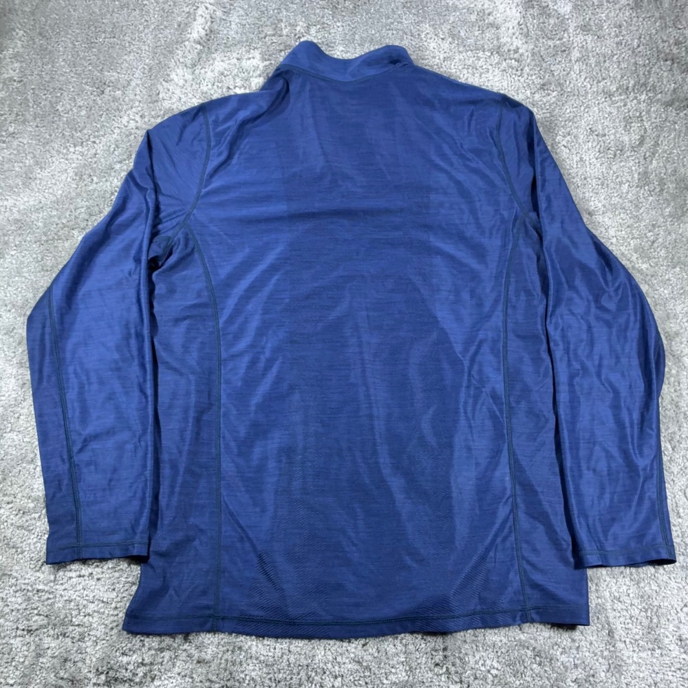 Tommy Bahama IslandZone 1/4 Zip Pullover Mens LT Tall Blue Golf Performance - Picture 3 of 10